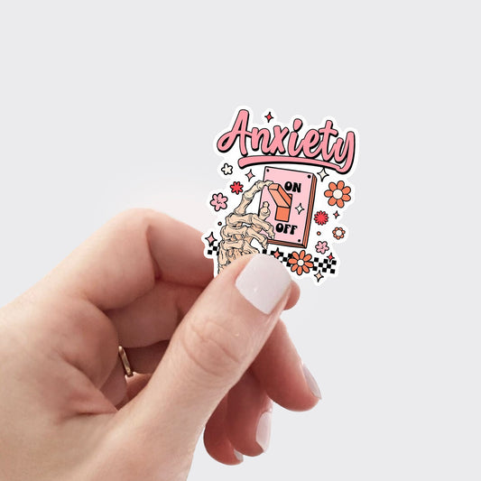 Anxiety On Or Off_Broncobay Sticker