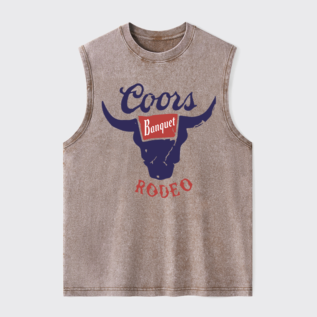 Vintage Rodeo Bull Washed Tanks