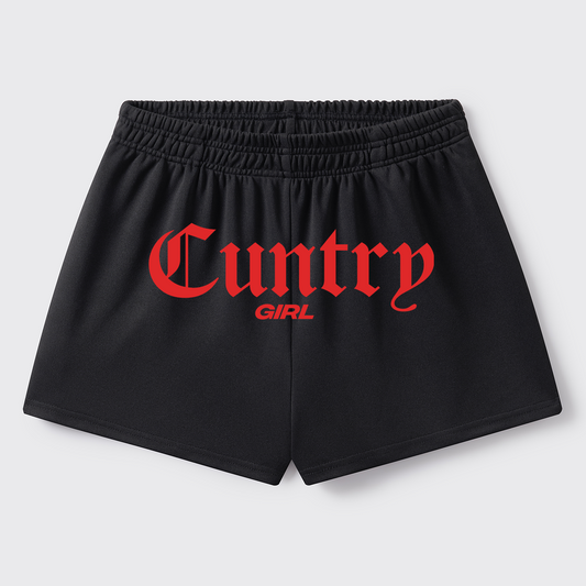 Cuntry Girl_Broncobay Sweat Shorts