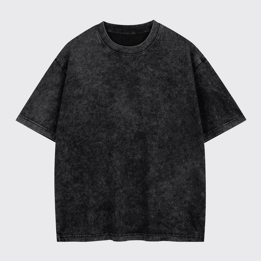 Washed Tee:Black