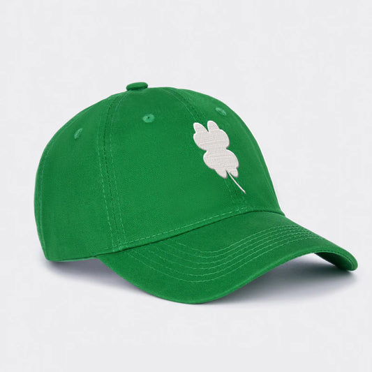 Four Leaves Clover Embroidered Baseball Cap