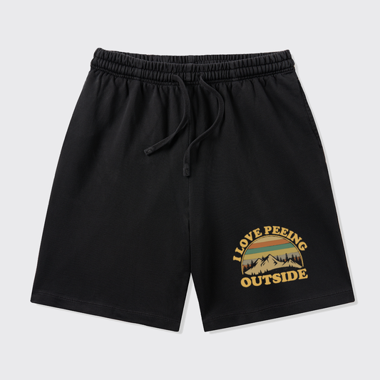 I Love Peeing Outside_Broncobay Shorts