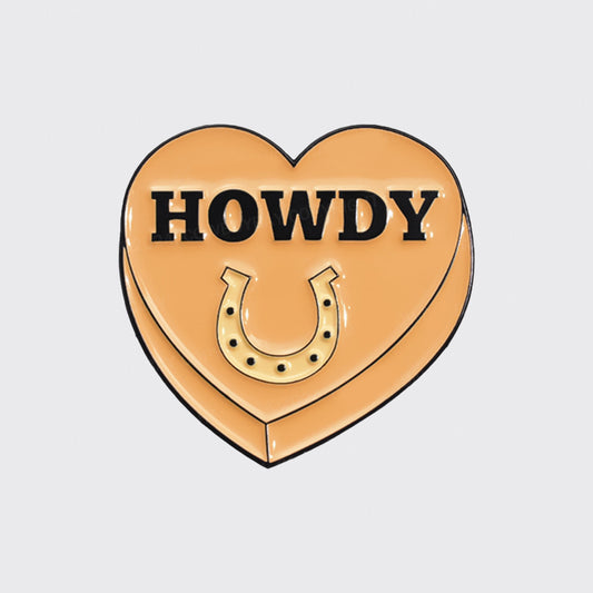 Howdy_Broncobay Pin