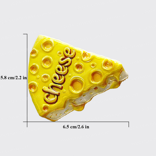 3D Painting Cheese Fridge Magnet_1