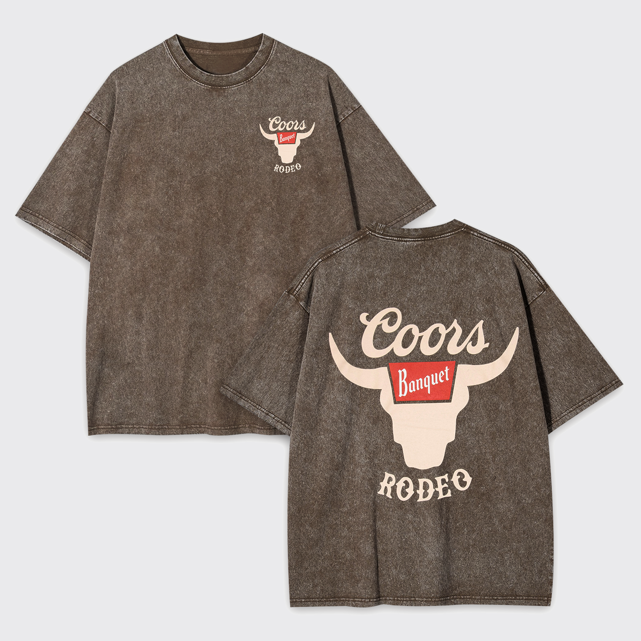 Rodeo Heritage Bold Western Garment-dye Tees