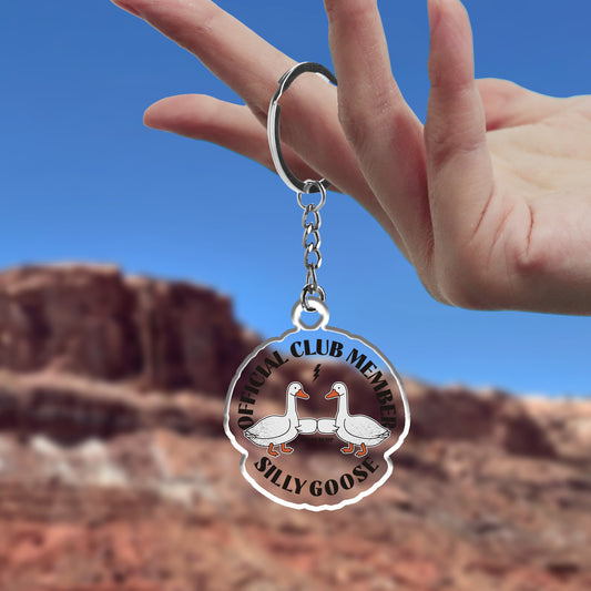 Goose Bump Club_Broncobay Keychain
