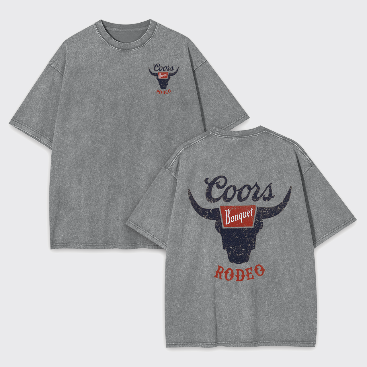 Rodeo Spirit Vintage Western Garment-dye Tees