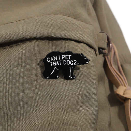 Can I Pet That Dog_Cowboybay Pin