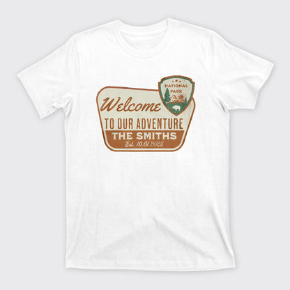 Personalized National Park Sign T-Shirts