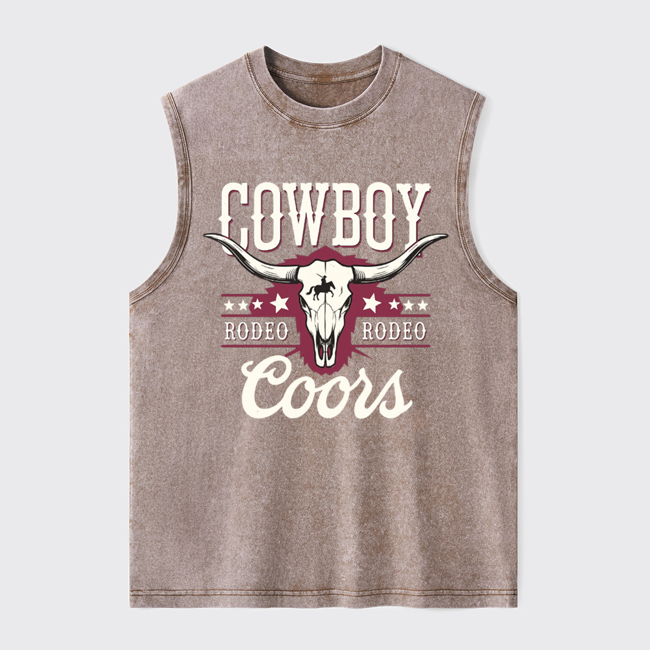 Cowboy Rodeo Washed Tanks