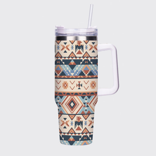 Boho Aztec Pattern Tumbler
