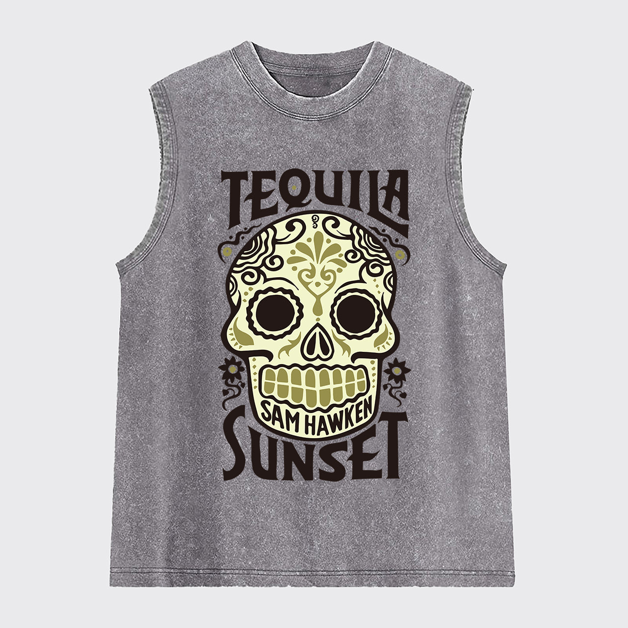 Tequila Sunset Washed Tanks