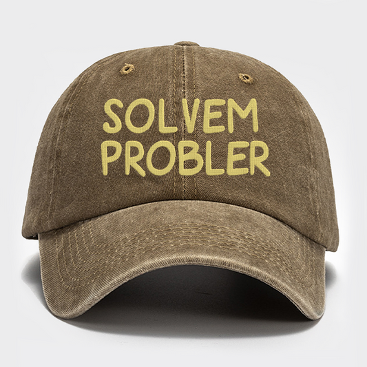 Solvem Probler Embroidered Baseball Cap