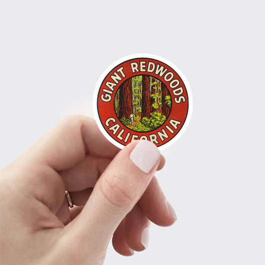 Giant Redwoods Of California_Broncobay Sticker