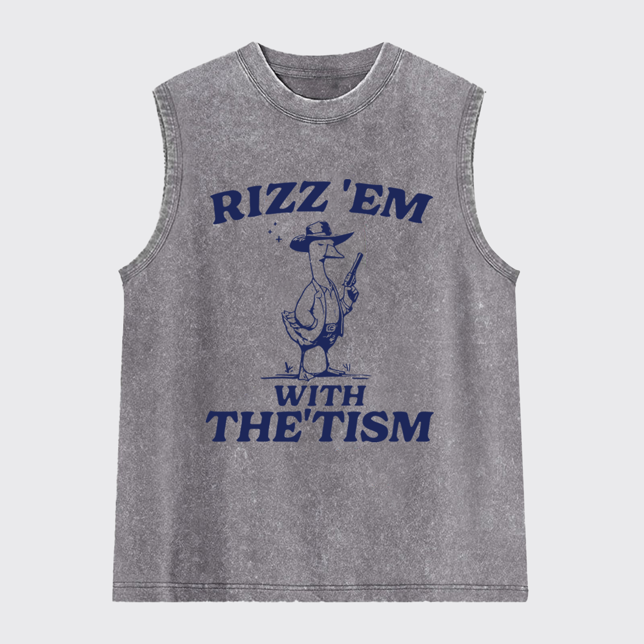 Funny Goose-Rizz 'Em With The 'Tism Washed Tanks