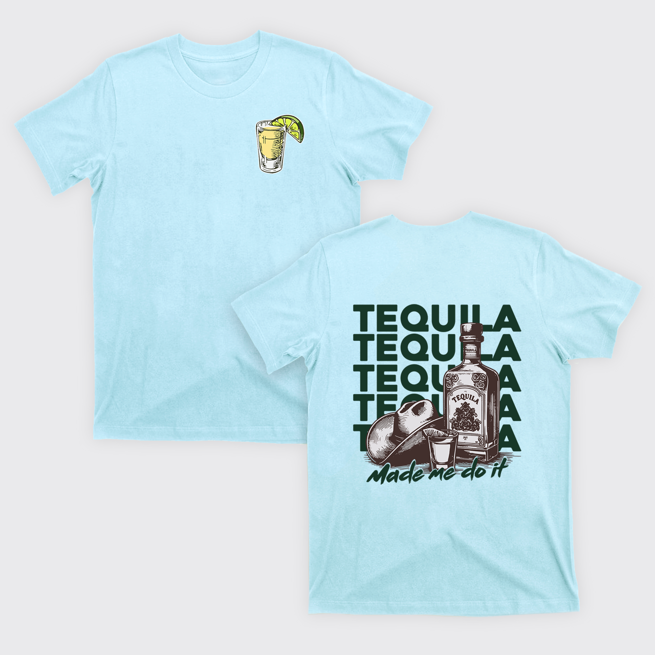 Cute Tequila Shot Lover T-Shirts