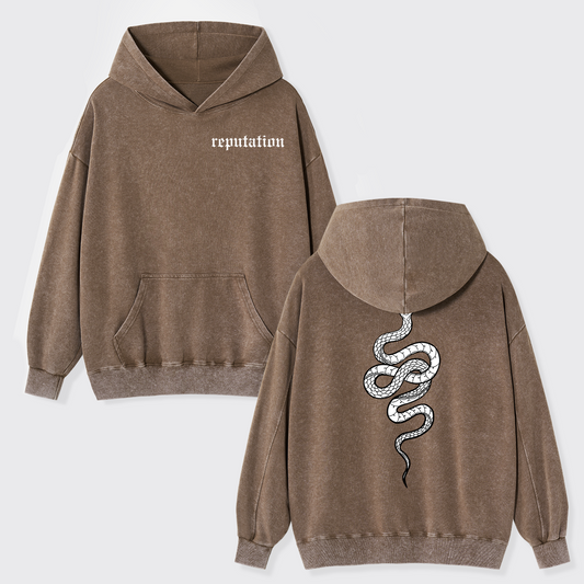 Reputation Look What You Made Me Do Garment-Dye Hoodies