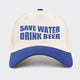 Save Water Drink Beer Baseball Cap