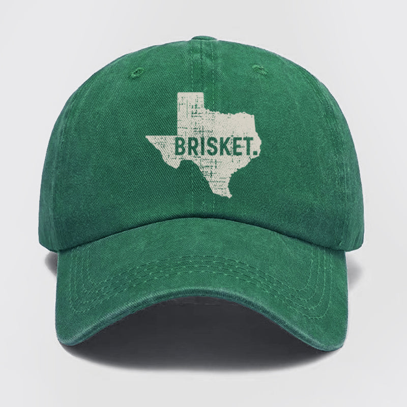 Texas Brisket Cowboy Washed Baseball Cap
