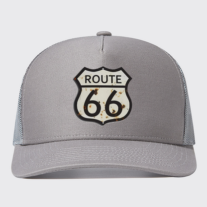 Retro Route 66 Roads Trucker Hat