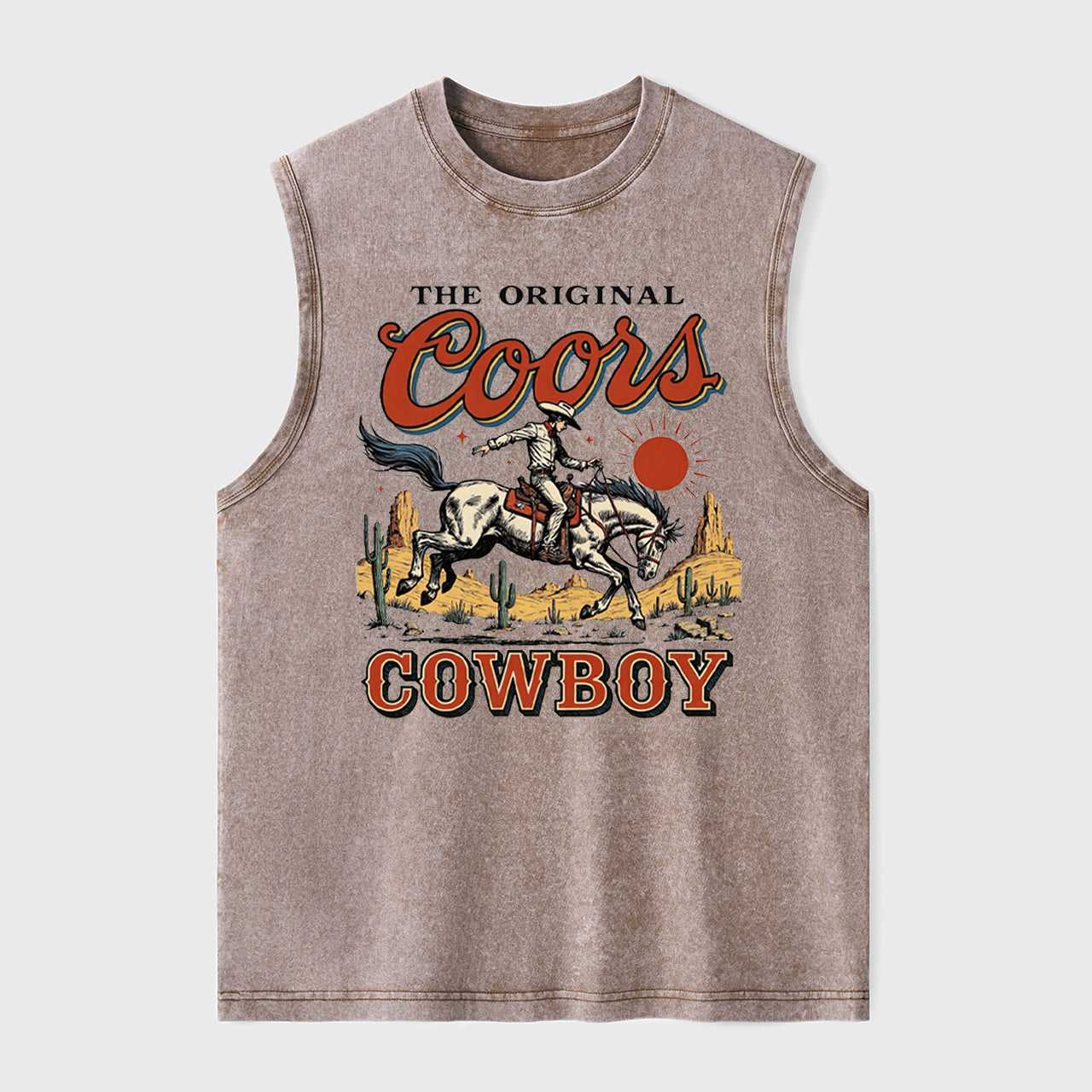 Vintage Wild West 90s Washed Tanks