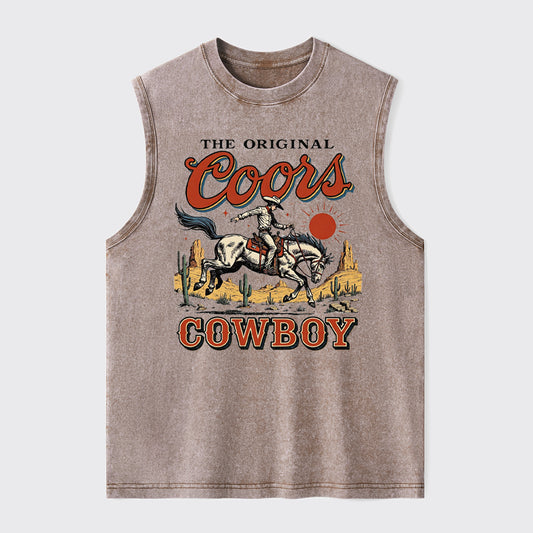 Vintage Wild West 90s Washed Tanks