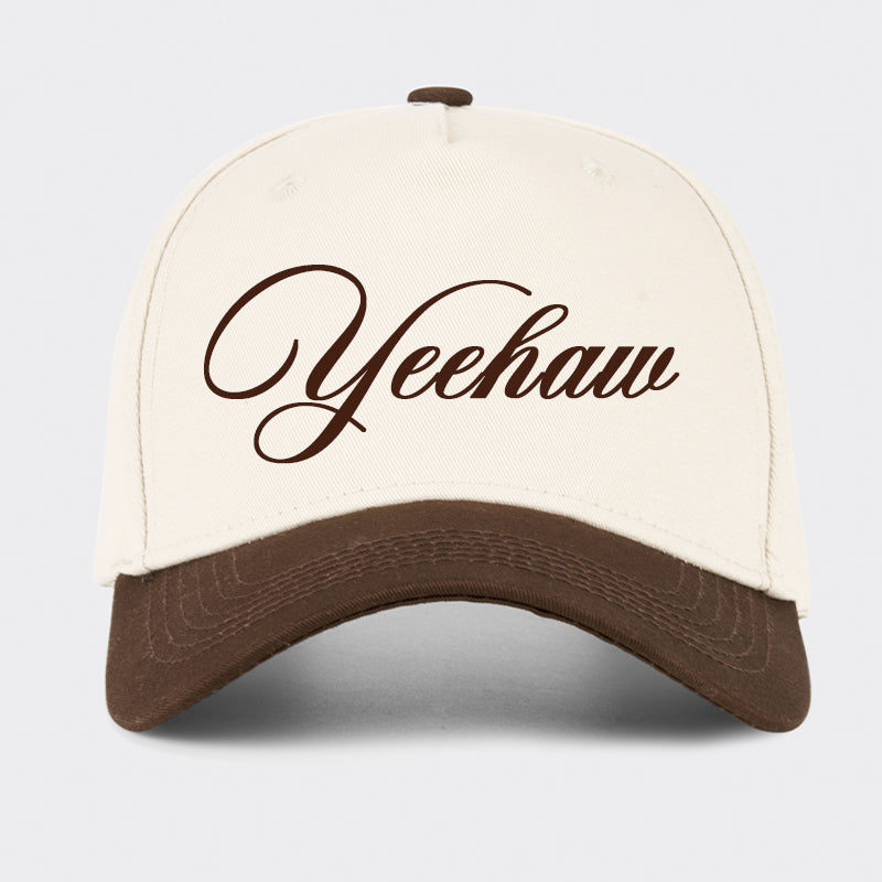Yeehaw Embroidered Baseball Cap