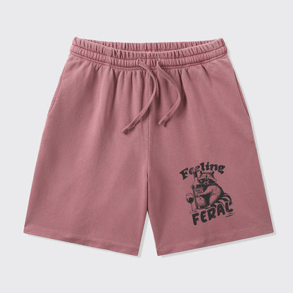 Feeling Feral Of Raccoon_Broncobay Shorts