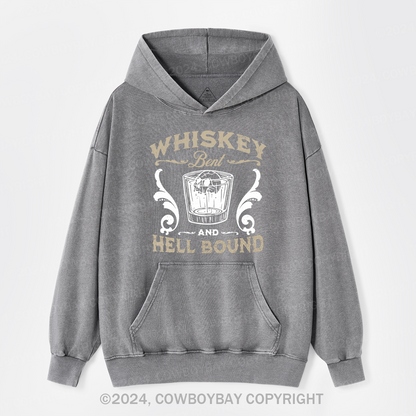 Whiskey Bent & Hell Bound Garment-Dye Hoodies
