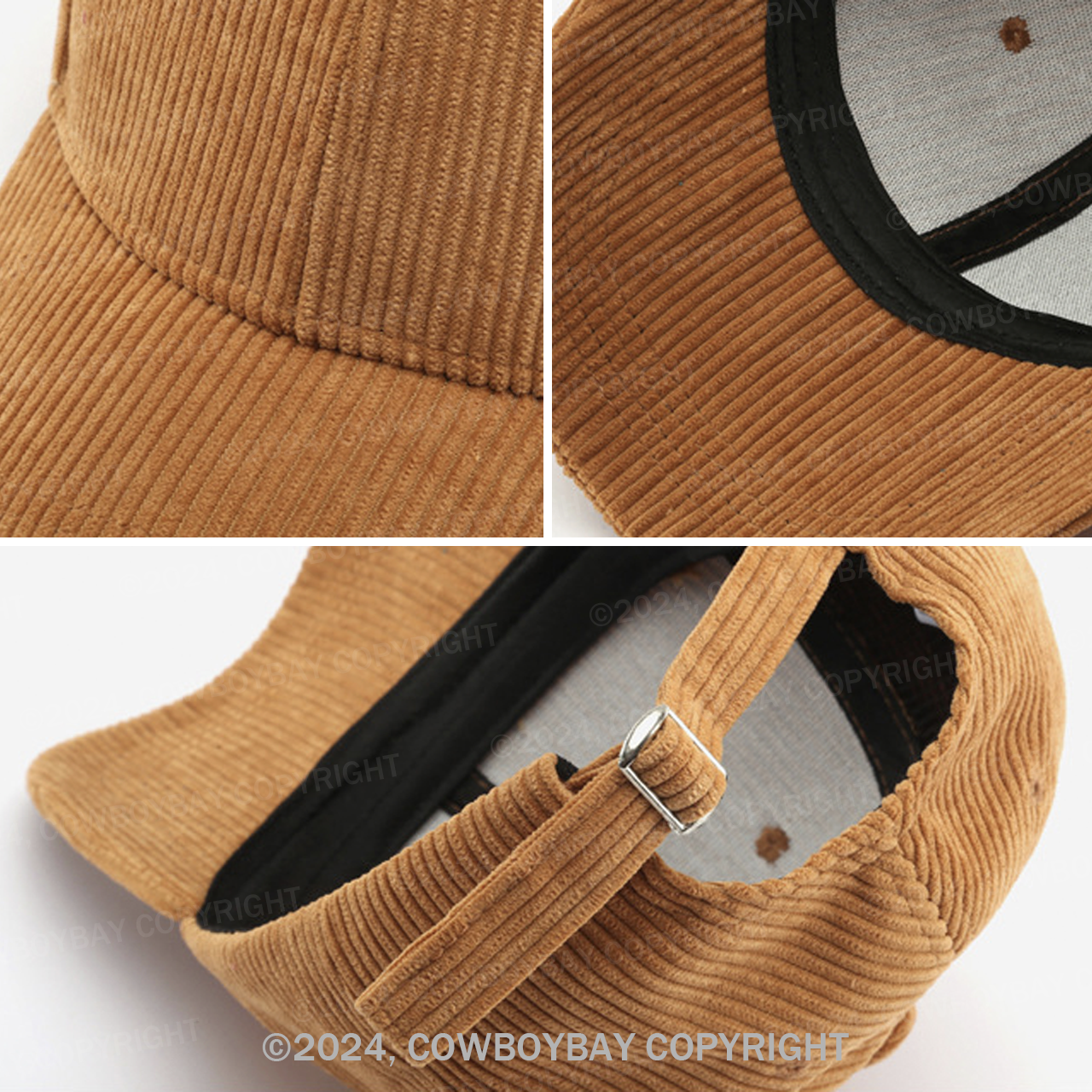 Cowboybay Corduroy Warm Baseball Cap
