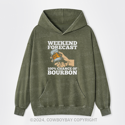 Bourbon Whiskey Garment-Dye Hoodies
