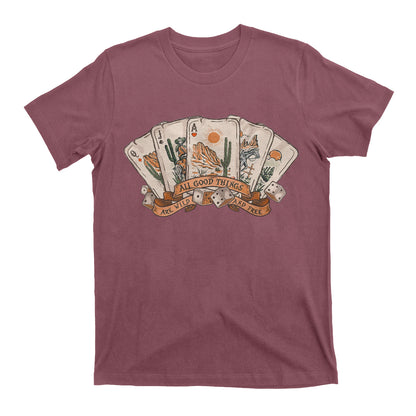 Cowboy All Good Things Are Wild And Free T-Shirts
