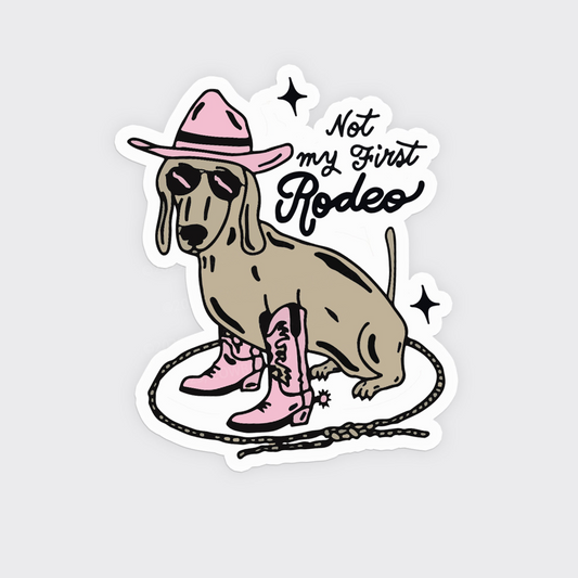 Not My First Rodeo_Broncobay Fridge Magnet