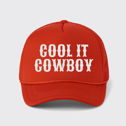 Cool It Cowboy Trucker Hat