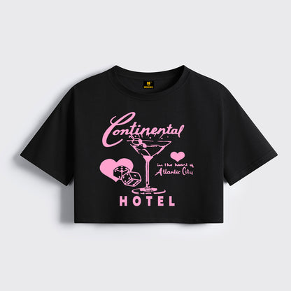 Holiday Romance Cropped Boxy Tee