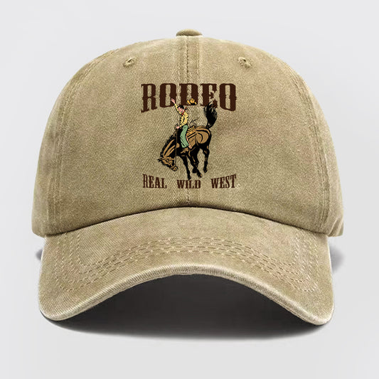 Rodeo Real Wild West Washed Baseball Cap