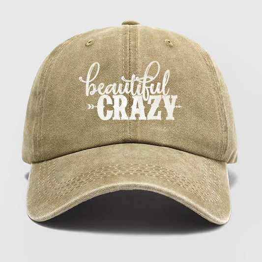 Beautiful Crazy Washed Baseball Cap