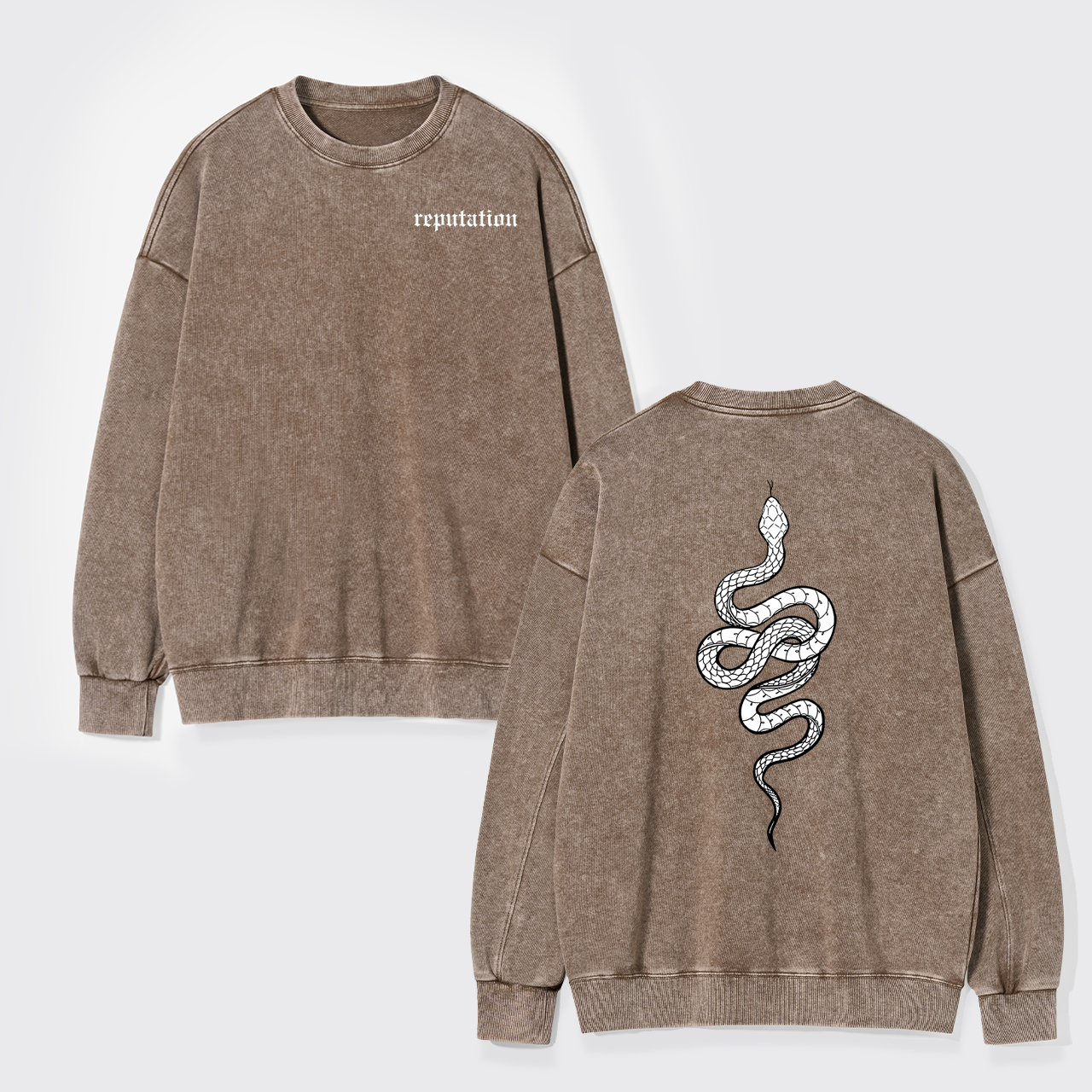Reputation Look What You Made Me Do Washed Sweatshirts