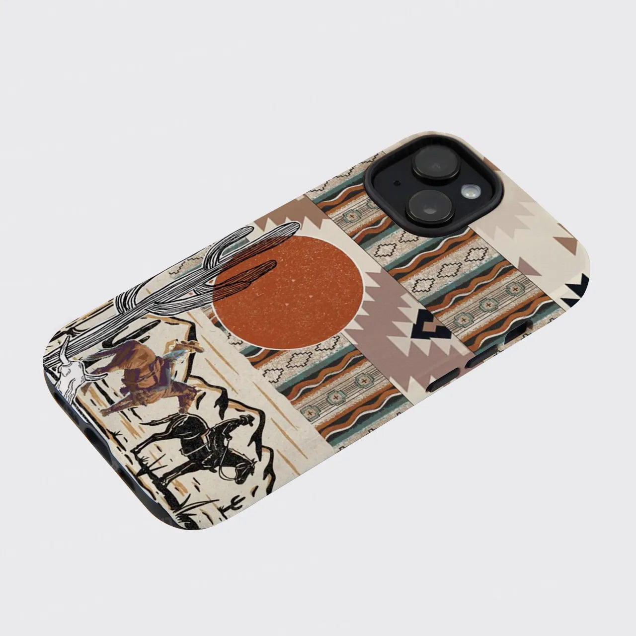 Classic Aztec Western Cowboy_Broncobay Phone Case