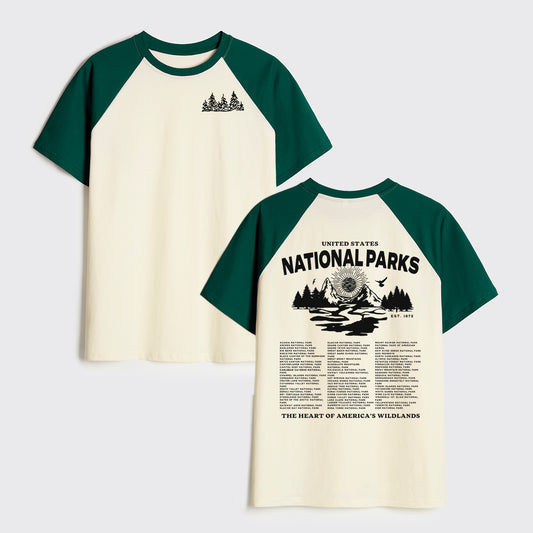 Protect Our National Parks Raglan T-shirts