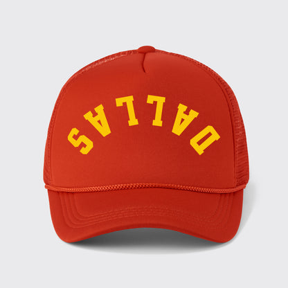 Upside Down Texas Team Trucker Hat