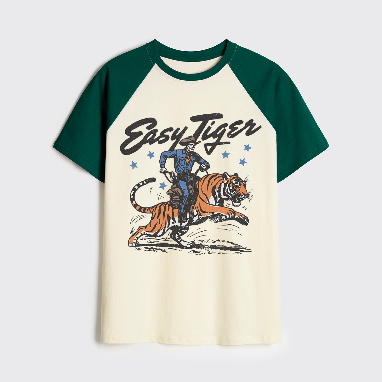 Cowboy Western Country Rodeo Raglan T-shirts