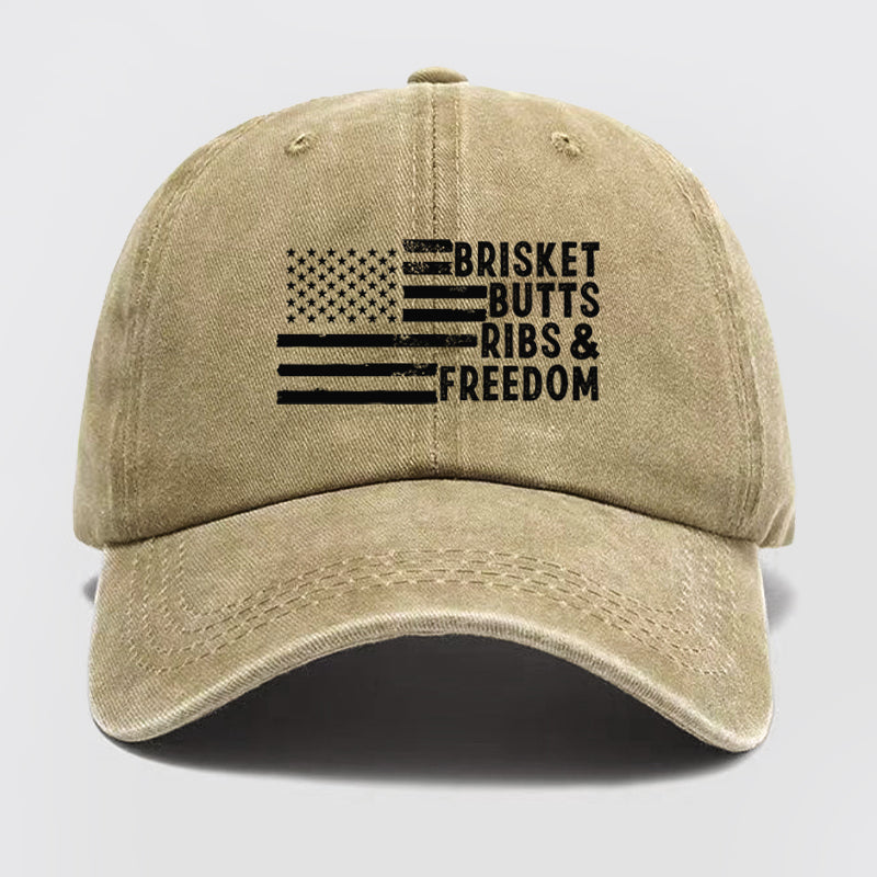 Bbq Gifts For Men, American Washed Baseball Cap