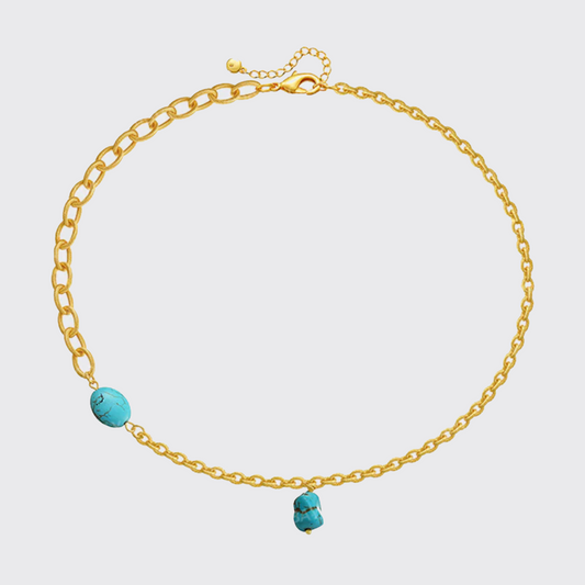 Irregular Turquoise Pendant
