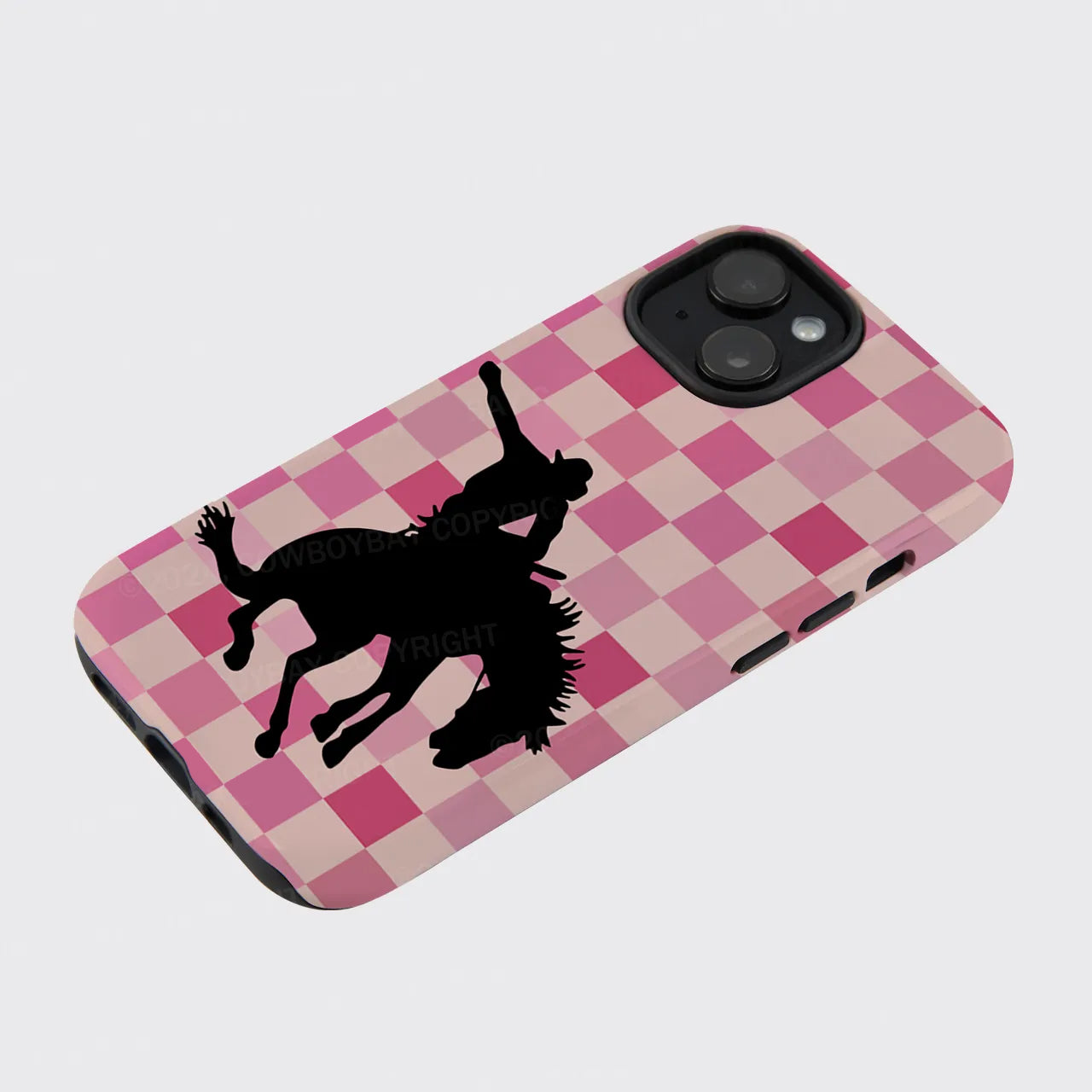 Cowboy In Arena_Broncobay Phone Case