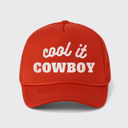 Cool It Cowboy Trucker Hat
