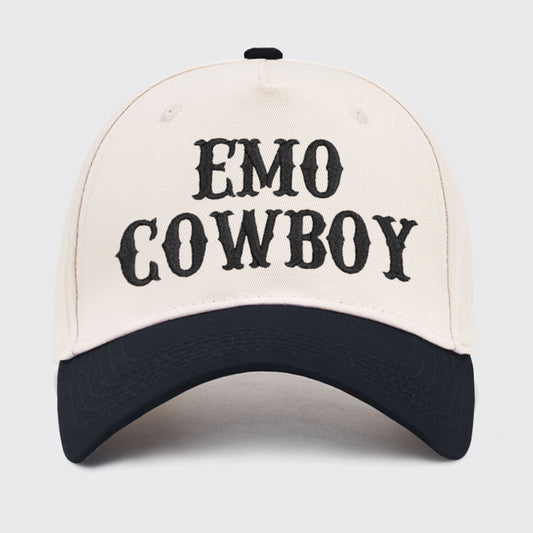 Emo Cowboy Embroidered Baseball Cap