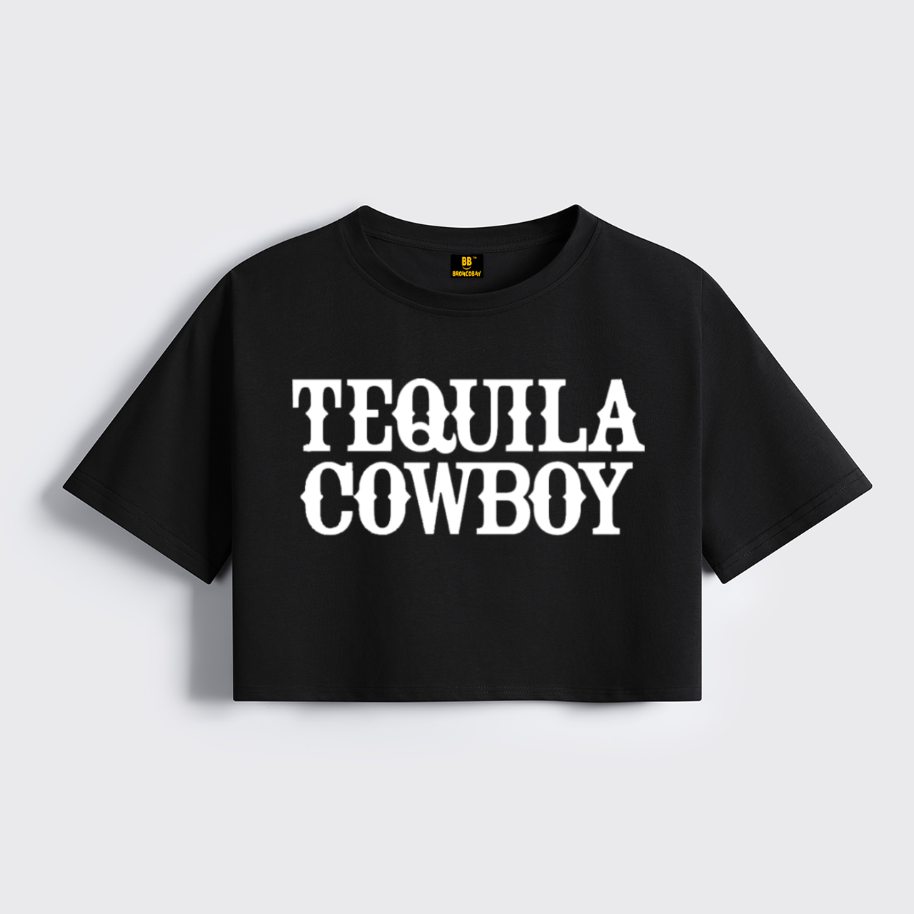 Tequila Cowboy Cropped Boxy Tee