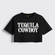 Tequila Cowboy Cropped Boxy Tee