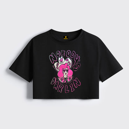 70s Cowgirl Cropped Boxy Tee